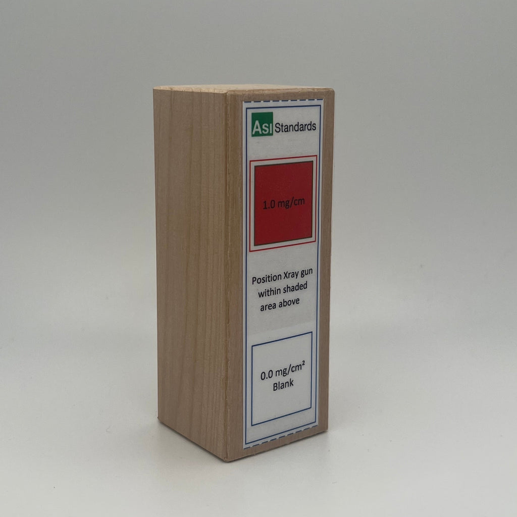 Lead in Paint on Film Block Reference Material. 1.0 mg/cm2 ASI Standards