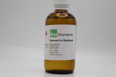 Sulfur in Biodiesel Calibration Standards, Low Level, Blank-25 mg/kg