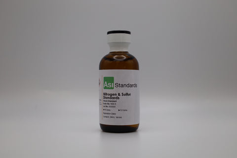 Stickstoff und Schwefel in Isooctan-Toluol-Prüfstandard – niedrige Konzentration