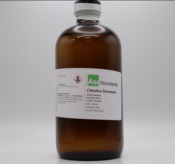 Estándar de verificación de cloro en aceite mineral: concentración ultrabaja